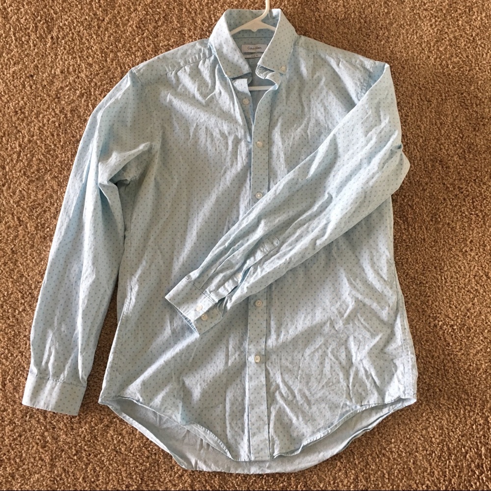 Calvin Klein Slim Fit Button Down Shirt